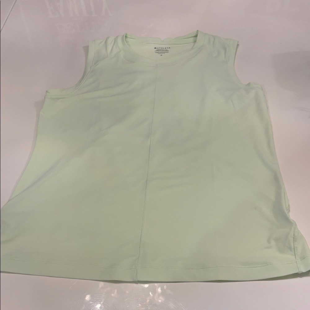 Athleta Light Green Tank Top